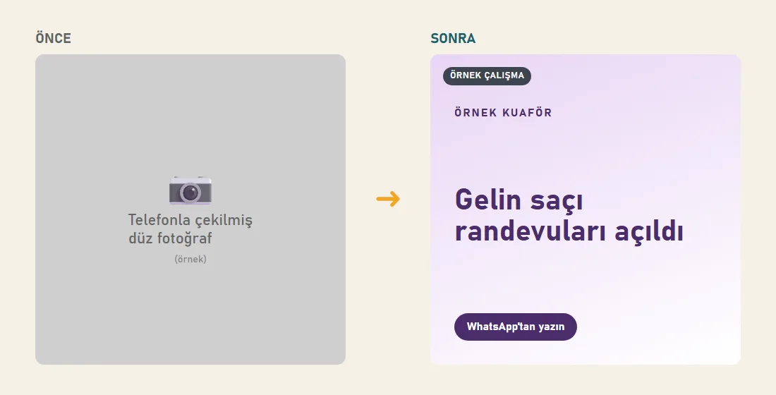 Önce/sonra örnek 2